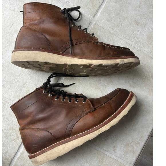 Thursday Boot Company Diplomat Brown Lace Up Leather Boots Mens 9.5 - Picture 9 of 15